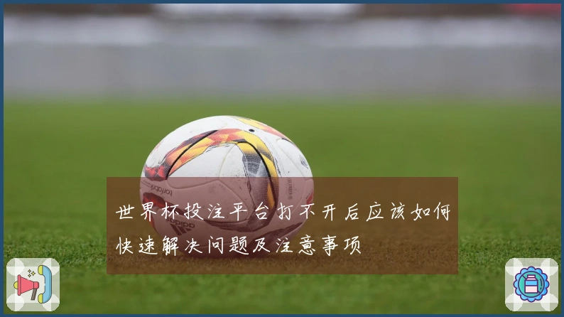世界杯投注平台打不开后应该如何快速解决问题及注意事项