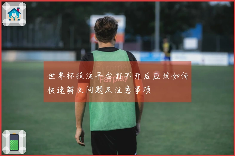 世界杯投注平台打不开后应该如何快速解决问题及注意事项